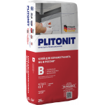 Плиточный клей PLITONIT В усиленный армирующими волокнами, 25 кг