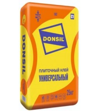 Клей для керамической плитки DONSIL универсальный