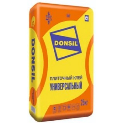 Клей для керамической плитки DONSIL универсальный