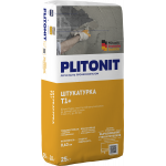 Цементная штукатурка PLITONIT Т1+, 25 кг