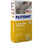 Термостойкий клей PLITONIT СуперКамин ТермоКлей, 25 кг