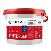 HABEZ-Интерьер, акриловая краска для потолков и стен 6кг