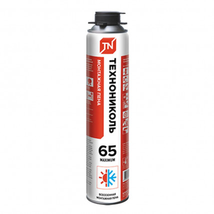 Пена Профи 65 MAXIMUM всесезонная 990гр ТЕХНОНИКОЛЬ