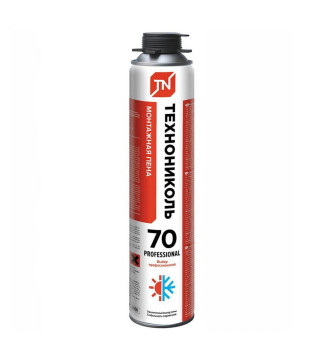 Пена монтажная всесезонная Профи 70 1020гр ТЕХНОНИКОЛЬ