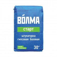 Штукатурка гипсовая Волма "Старт", 30 кг, светло-серый, Россия