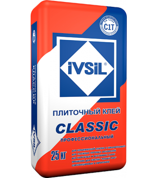 Универсальный профессиональный плиточный клей ГОСТ 56387 класс С1Т Classic