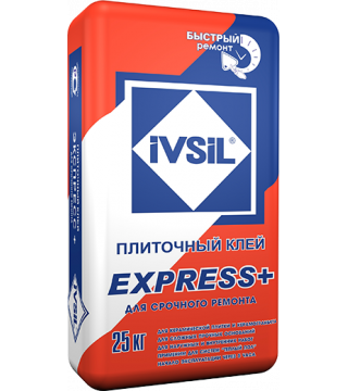 Быстротвердеющий плиточный клей ГОСТ 56387 класс С1F Express+