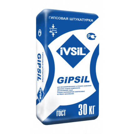 Финишная гипсовая штукатурка GIPSIL