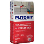 PLITONIT PLITOFLEX 5000 Серый высокоэластичный клей