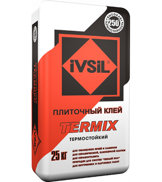 Термостойкий специальный плиточный клей ГОСТ 56387 класс С1Т Termix
