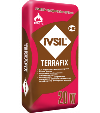 Смесь кладочная печная Terrafix