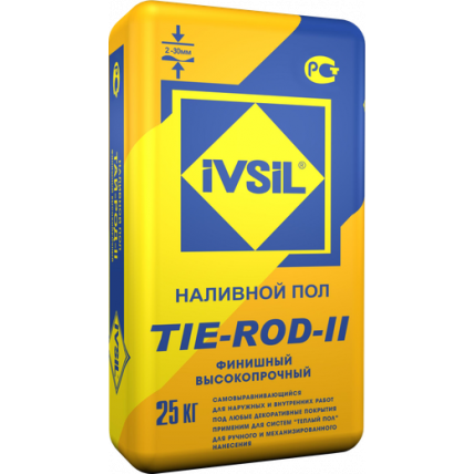 Наливной самовыравнивающийся пол TIE-ROD-II