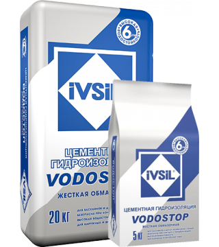 Обмазочная гидроизоляция Vodostop