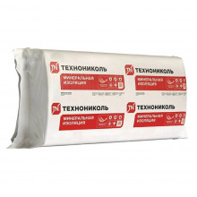 Плита минераловатная ТЕХНОНИКОЛЬ 37 PN Тёплый каркас ПРОФ, 1200x610x100 мм, 3,66 м2